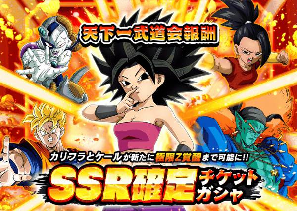 1970年のSSR確定チケットガシャ[天下一報酬キャラクター]
