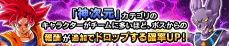 「神次元」ドロップボーナス