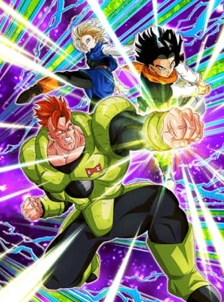 人造人間16号のカード絵(立ち絵)