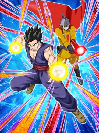 アルティメット孫悟飯+ガンマ1号のカード絵(立ち絵)