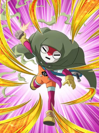 仮面の魔人(パンジ)のカード絵(立ち絵)