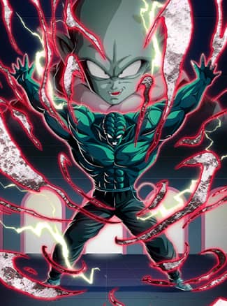 スーパーガーリックJr.のカード絵(立ち絵)