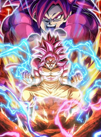 超サイヤ人4孫悟空(DAIMA)のカード絵(立ち絵)