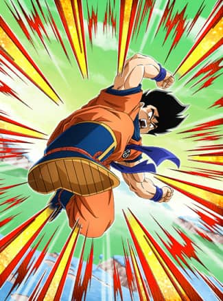 孫悟空のカード絵(立ち絵)