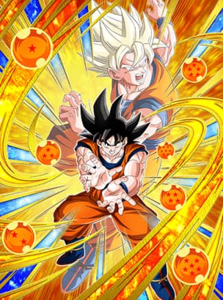 孫悟空のカード絵(立ち絵)