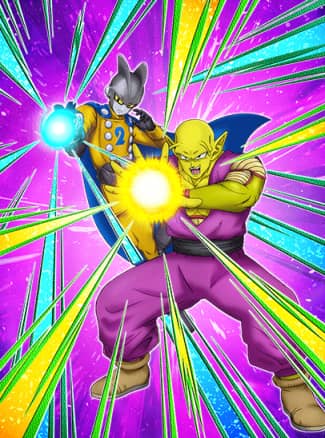 ピッコロ(潜在能力解放)+ガンマ2号のカード絵(立ち絵)