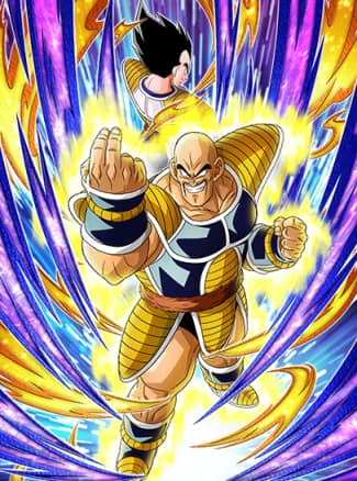 ナッパ+ベジータのカード絵(立ち絵)