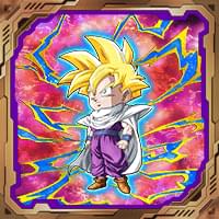 シールNo.883「運命の日」超サイヤ人孫悟飯(少年期)