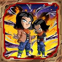 シールNo.771「獄炎の復活」人造人間17号&ヘルファイター17号