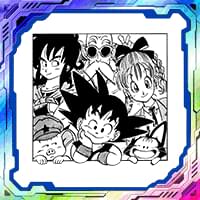 シールNo.813「「DRAGON BALL」」巻一 口絵