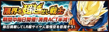 限界を超越せし戦士 消費ACT半減