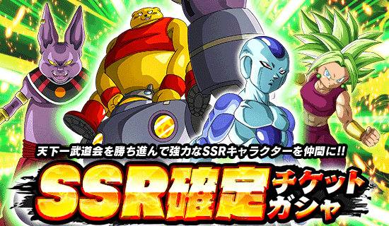 SSR確定チケット【天下一・報酬キャラ】